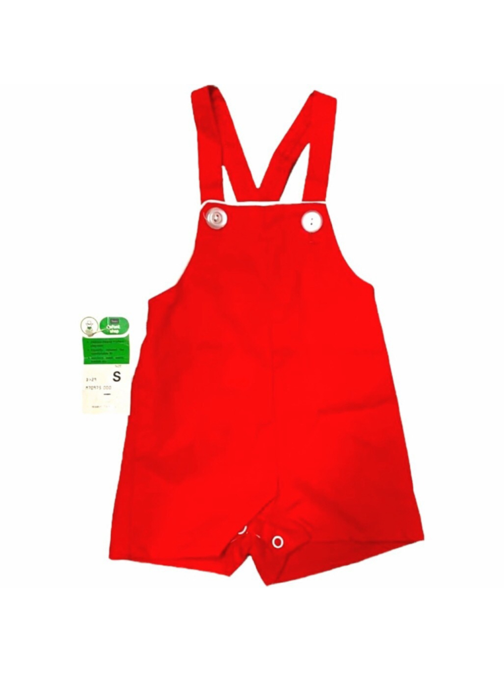 vintage Sears Sunsuit Overalls Shortalls Unisex Small New with Tags